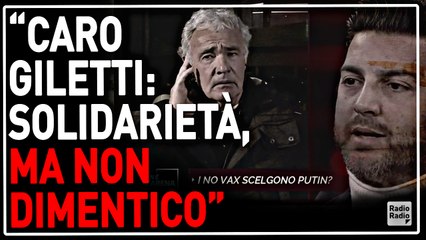 Download Video: Lettera a Giletti: caro Massimo, solidarietà ma niente memoria corta