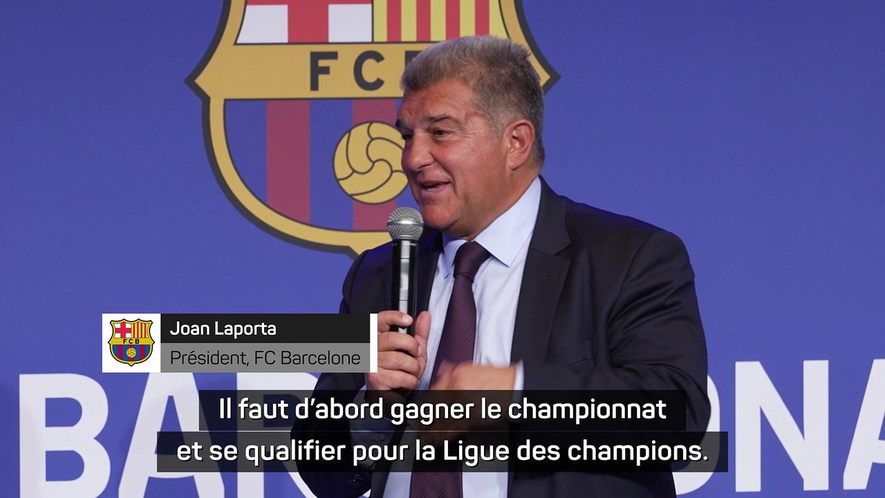 Laporta : "L'UEFA ne se joindra pas à ce lynchage public sans procès"