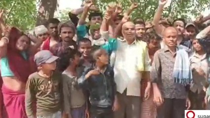 सुपौल: कचरे के बदबू से परेशान ग्रामीणों ने किया सड़क जाम, जमकर काटा बवाल