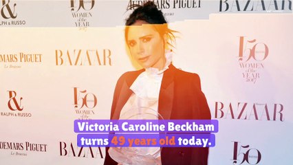 Happy Birthday, Victoria Beckham