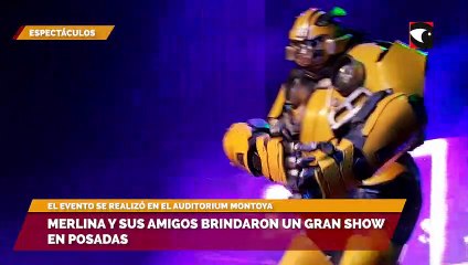 Merlina y sus amigos brindaron un gran show en Posadas