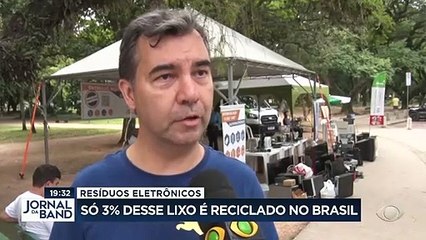 Só 3% do resíduo eletrônico é reciclado no Brasil 17/04/2023 13:15:22