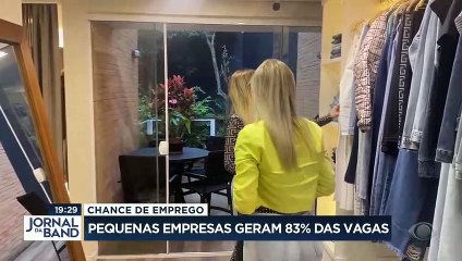 Pequenas empresas geram 83% das vagas de emprego 17/04/2023 13:16:24