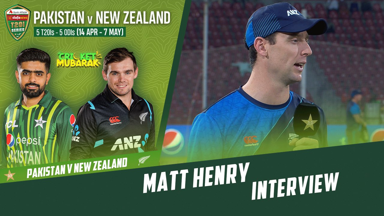 Matt Henry Interview | Pakistan vs New Zealand | 3rd T20I 2023 | PCB | M2B2T