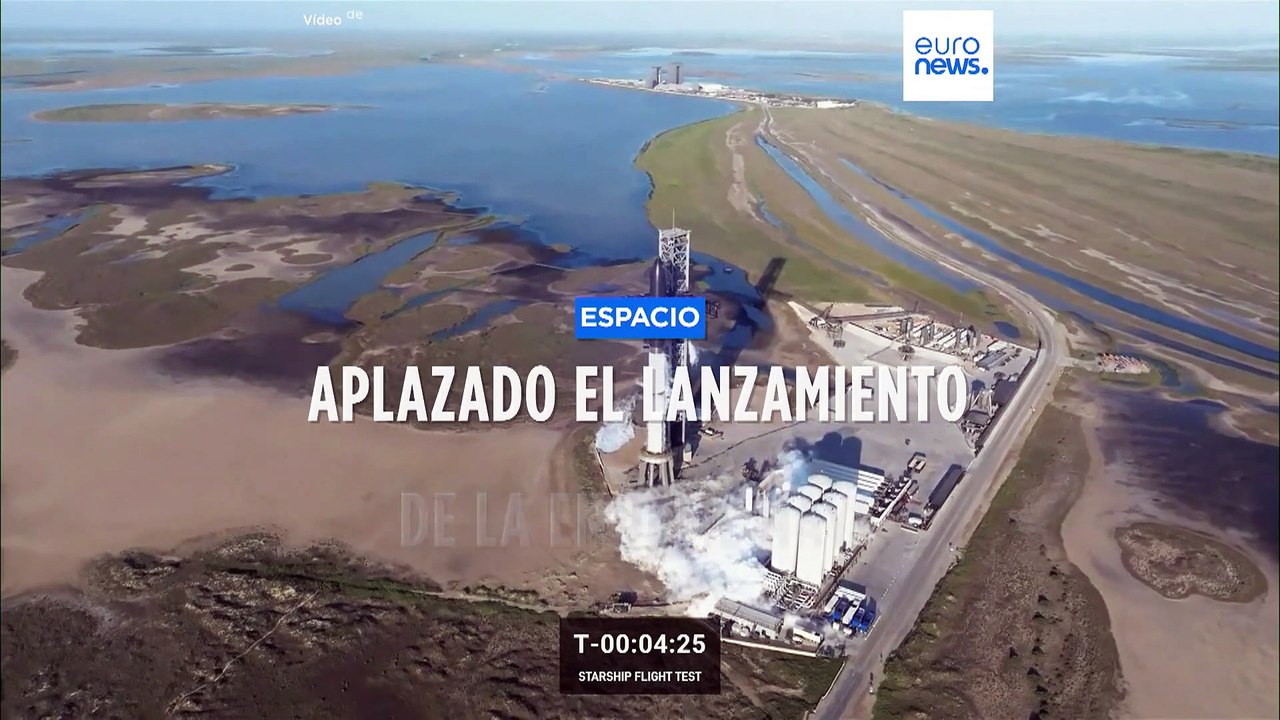 Space X pospone el lanzamiento de la enorme nave espacial Starship por problemas técnicos