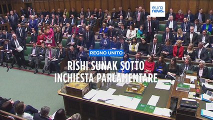 Download Video: Rishi Sunak sotto inchiesta: il premier britannico sarebbe accusato di conflitto d'interessi