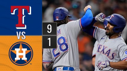 Resumen Rangers de Texas vs Astros de Houston | MLB 16-04-2023