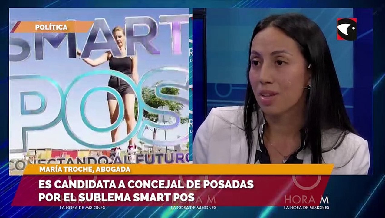 Es candidata a concejal de Posadas por el sublema Smart Pos