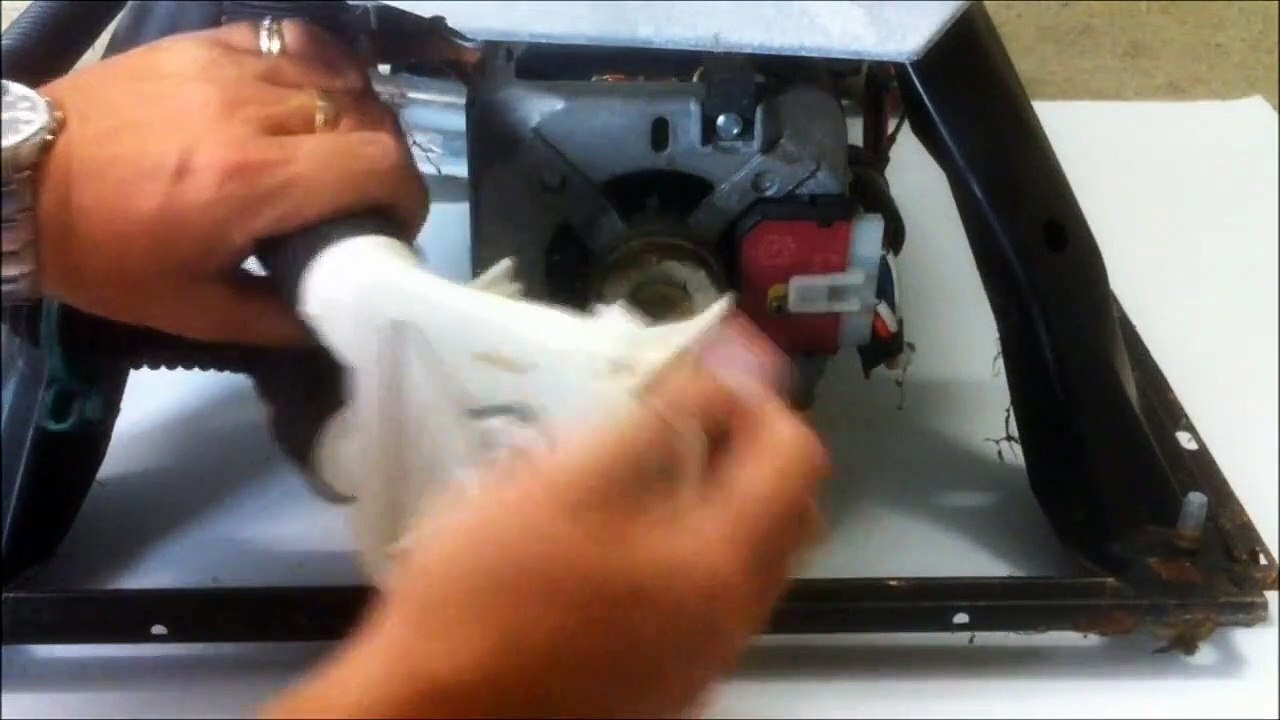 How to Replace a Whirlpool Washing Machine Drain Pump video Dailymotion