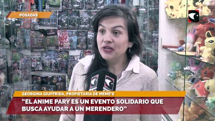 “El Anime Pary es un evento solidario que busca ayudar a un merendero”