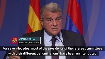 Laporta launches attack at Real Madrid