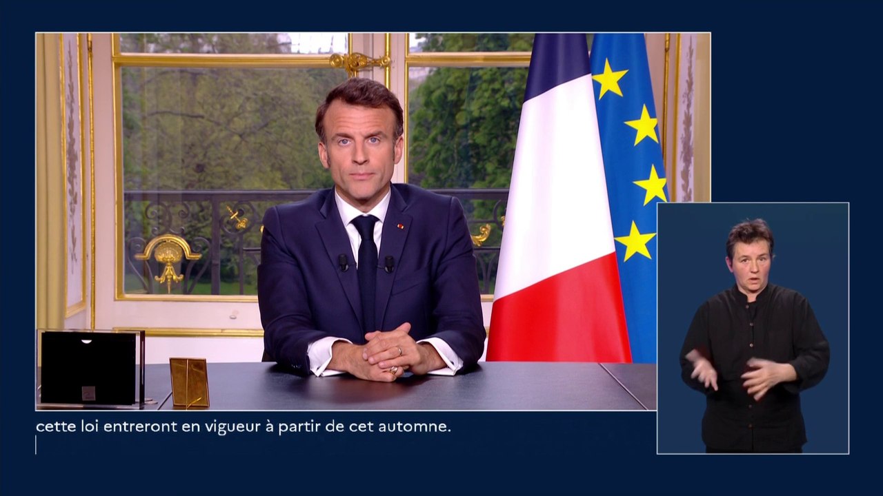 Emmanuel Macron : «Ces changements étaient nécessaires et constituent un effort»