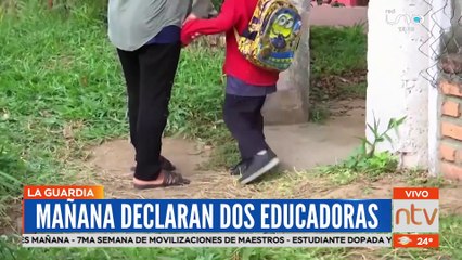 Profesora y directora de unidad educativa de La Guardia declararán por la acusación de maltrato infantil