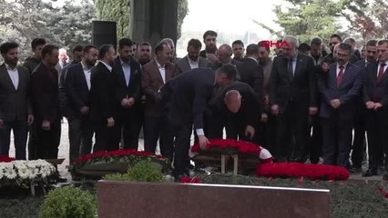 İSTANBUL-SOYLU: ÖZAL MİLLETİYLE, CAMİSİYLE, CEMAATİYLE DEVLETİ BULUŞTURMUŞTUR