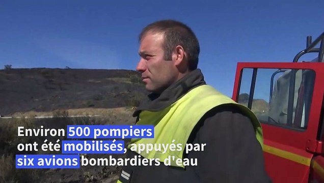 Pyrénées-Orientales: incendie maîtrisé après environ 1.000 hectares parcourus par les flammes
