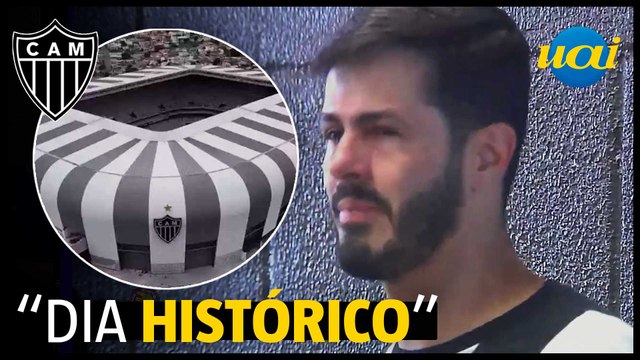 Fael chora em inauguração da Arena MRV | Atlético
