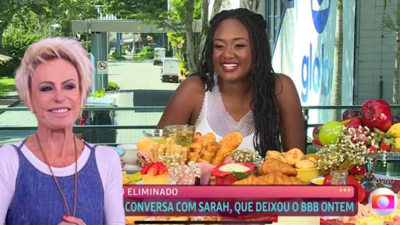 Entrevista de Sarah Aline no Mais Você com Ana Maria Braga