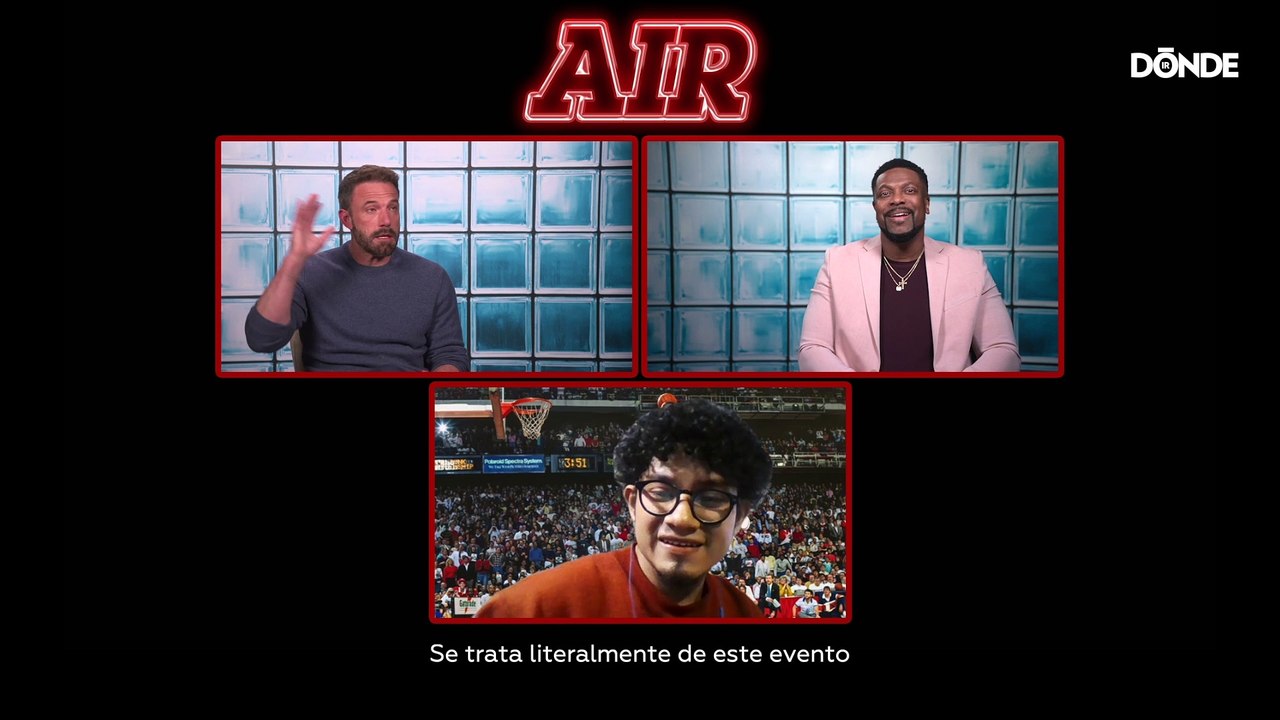 Entrevista: Ben Affleck y Chris Tucker nos cuentan sobre la película Air