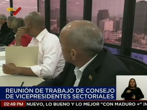 Reunión de Consejo de Vicepresidentes Sectoriales evalúa jornada productiva de la Expo Gobierno 2023