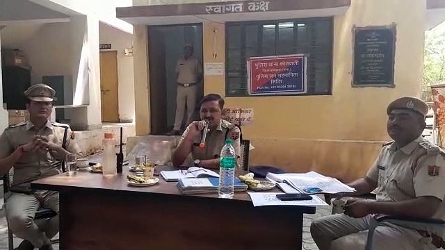 सज्जनगढ़ में एएसपी और बांसवाड़ा कोतवाली में डीएसपी ने सुनी लोगों की समस्या