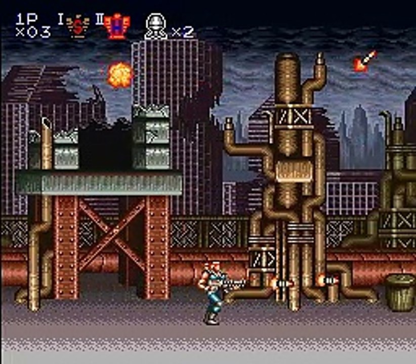 Contra III: The Alien Wars online multiplayer - snes