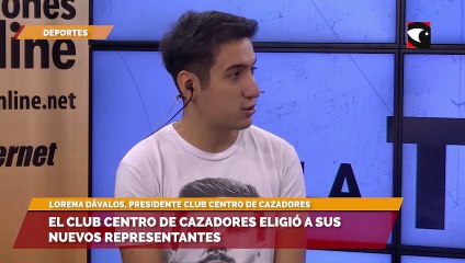 Lorena Davalos se convirtió en la primera presidente electa del Club Centro de Cazadores