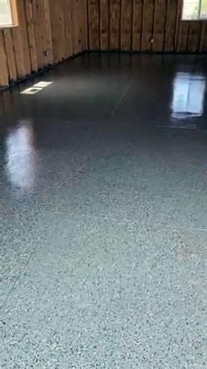 Flake flooring
