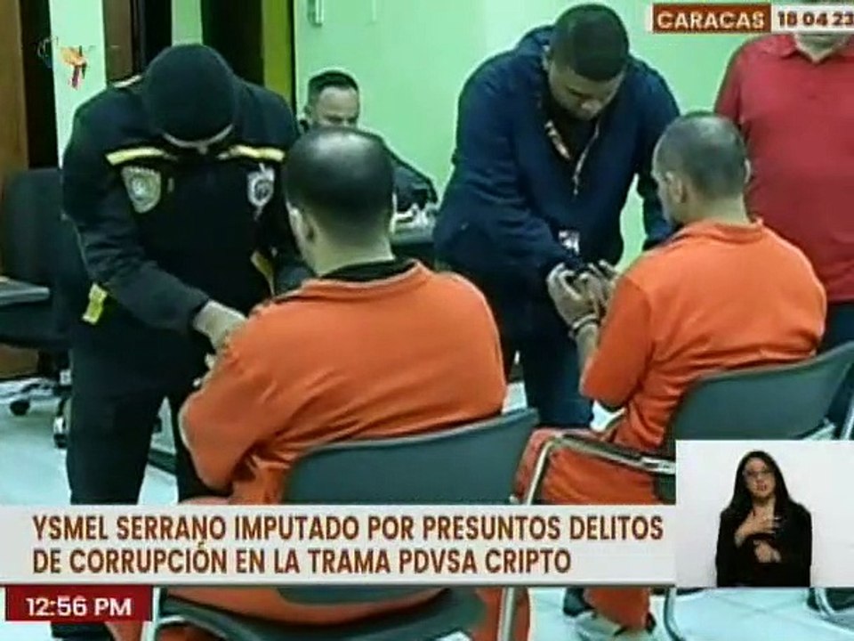 Audiencia de presentación de  3 implicados en la trama PDVSA-Cripto y Cartones de Venezuela