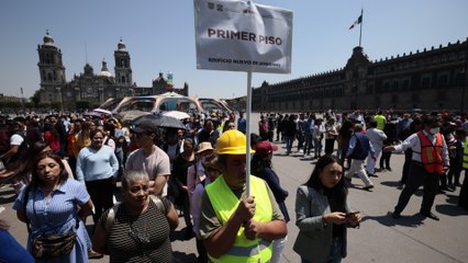 Estas son las imágenes que dejó el mega simulacro nacional de sismo en México
