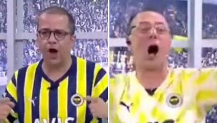 Canlı yayında inanılmaz anlar! İki spiker stüdyoyu yıktı