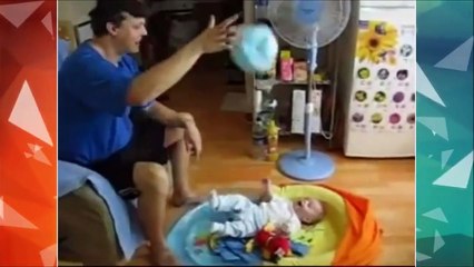 FUNNY BABIES PLAYING CATCH COMPILATION