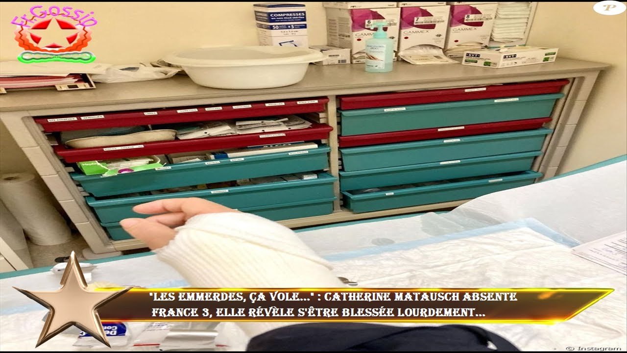 "Les emmerdes, ça vole..." : Catherine Matausch absente  France 3, elle révèle s'être blessée lourde