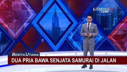 2 Pria Bawa Senjata Samurai Buat Warga Sragen Resah Telah Berhasil Ditangkap!