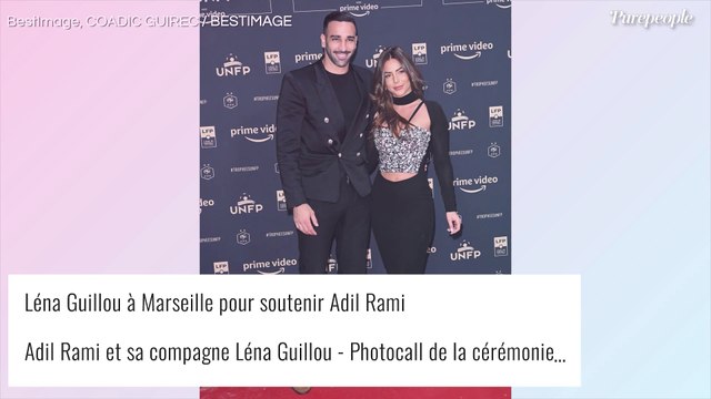 Adil Rami en couple avec Léna : catastrophe pour la belle brune au Vélodrome pour le match de son homme
