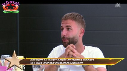 Jefferson et Pedro (Mariés au premier regard)  sur leur coup de foudre dans l’émission