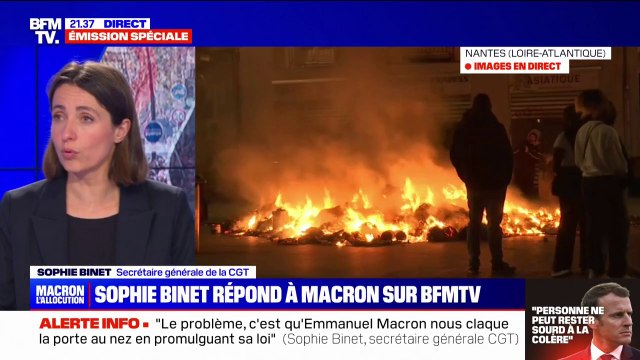 Retraites: Sophie Binet (CGT) annonce la présence de syndicats étrangers lors de la manifestation du 1er mai