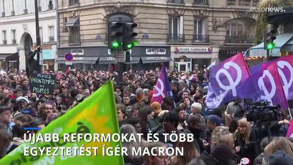 Újabb reformokat ígér Macron egy száznapos program keretében