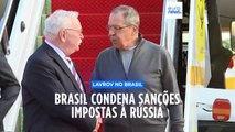 Brasil contra sanções impostas à Rússia. Lavrov saúda 