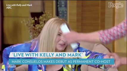 Mark Consuelos Makes His 'Live with Kelly and Mark' Debut Alongside Wife Kelly Ripa: 'Hayley and Mateo Forever'