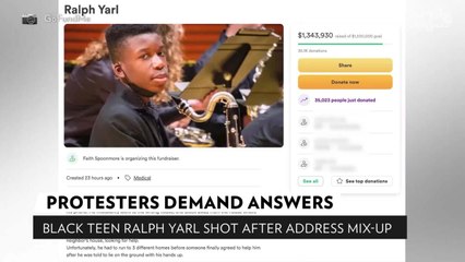 Black Teen Shot After Going to Wrong House to Pick up Siblings ID'd as Ralph Yarl, Protesters Demand Answers
