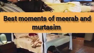 Best scenes ||Meerab and Murtasim||Tere bin