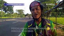 Cerita Unik Pemudik Gowes Sepeda 270 KM Sampai Brebes