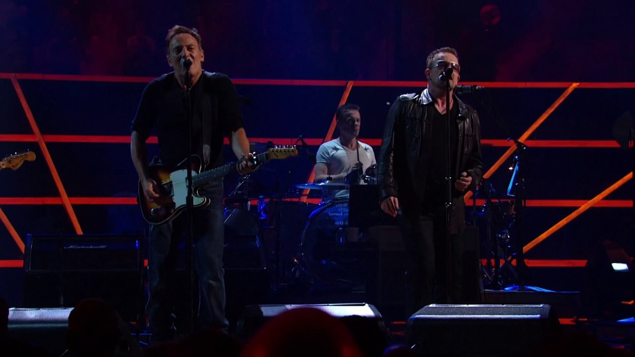 39- U2 - I Still Haven't Found What I'm Looking For with Bruce Springsteen