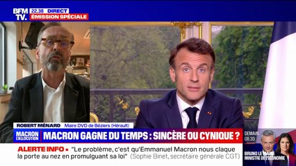 Robert Ménard, maire DVD de Béziers: "Élisabeth Borne ne va pas trouver des alliés dans les trois mois à venir"