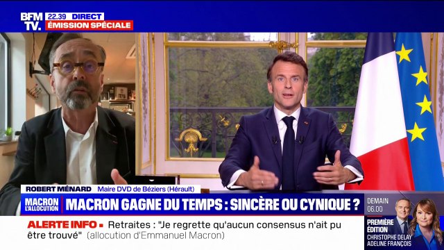 Robert Ménard, maire DVD de Béziers: Faire des miracles en 100 jours, je n'y crois pas