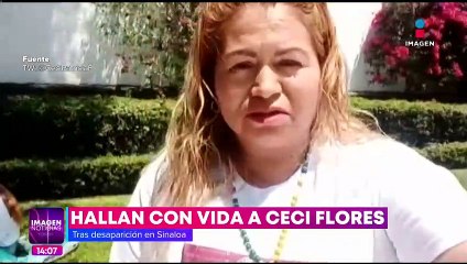 Encuentran con vida a Ceci Flores, madre buscadora reportada como desaparecida