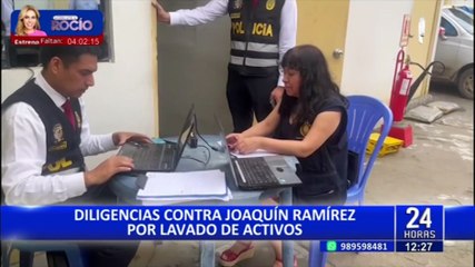Joaquín Ramírez: Fiscalía allana vivienda de empresario en Cajamarca por caso de lavado de activos