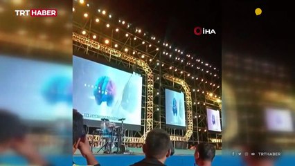 Çinli akrobat gösteri sırasında metrelerce yüksekten yere çakıldı
