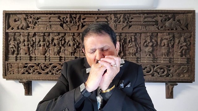 Yeh Zindagi Usiki Hain - Film Anarkali 1953 - Vintage Song on Mouth organ Live Performance by Mukund on Kamdar