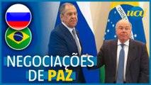 Chanceler russo 'agradece' esforços do Brasil para paz na Ucrânia